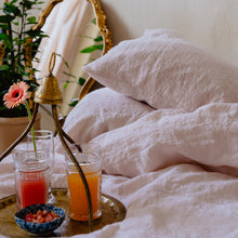 Load image into Gallery viewer, Spring Blooming linen duvet cover