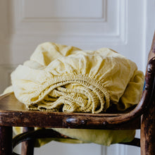 Load image into Gallery viewer, Fresh Lemon linen sheets