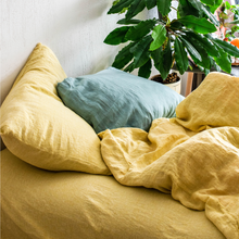 Load image into Gallery viewer, Fresh Lemon linen sheets