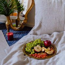 Load image into Gallery viewer, Sandy Beach linen duvet cover

