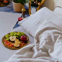 Load image into Gallery viewer, Sandy Beach linen duvet cover
