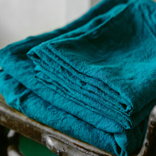 Load image into Gallery viewer, Electric Dreams linen sheets
