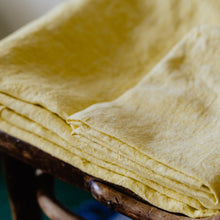 Load image into Gallery viewer, Fresh Lemon linen sheets
